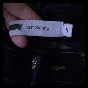 Levi's 524 skinny jeans